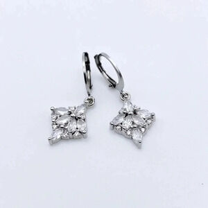 SILVER Hoops Earrings